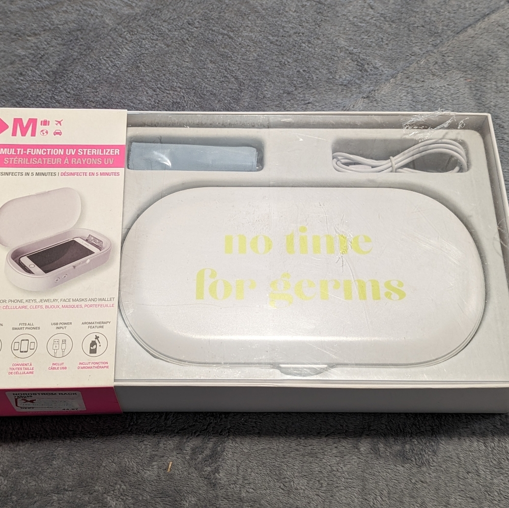 UV sterilizer multi function no time for germs